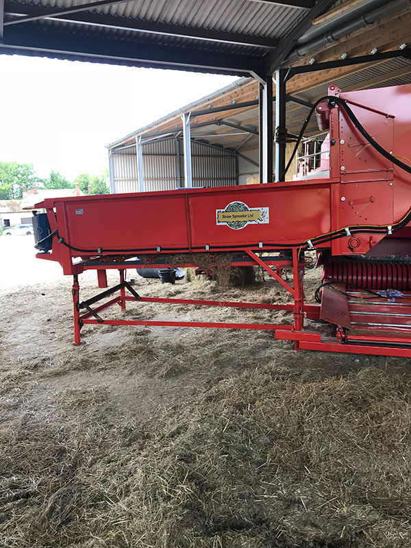 Re Baling System Straw Spreader