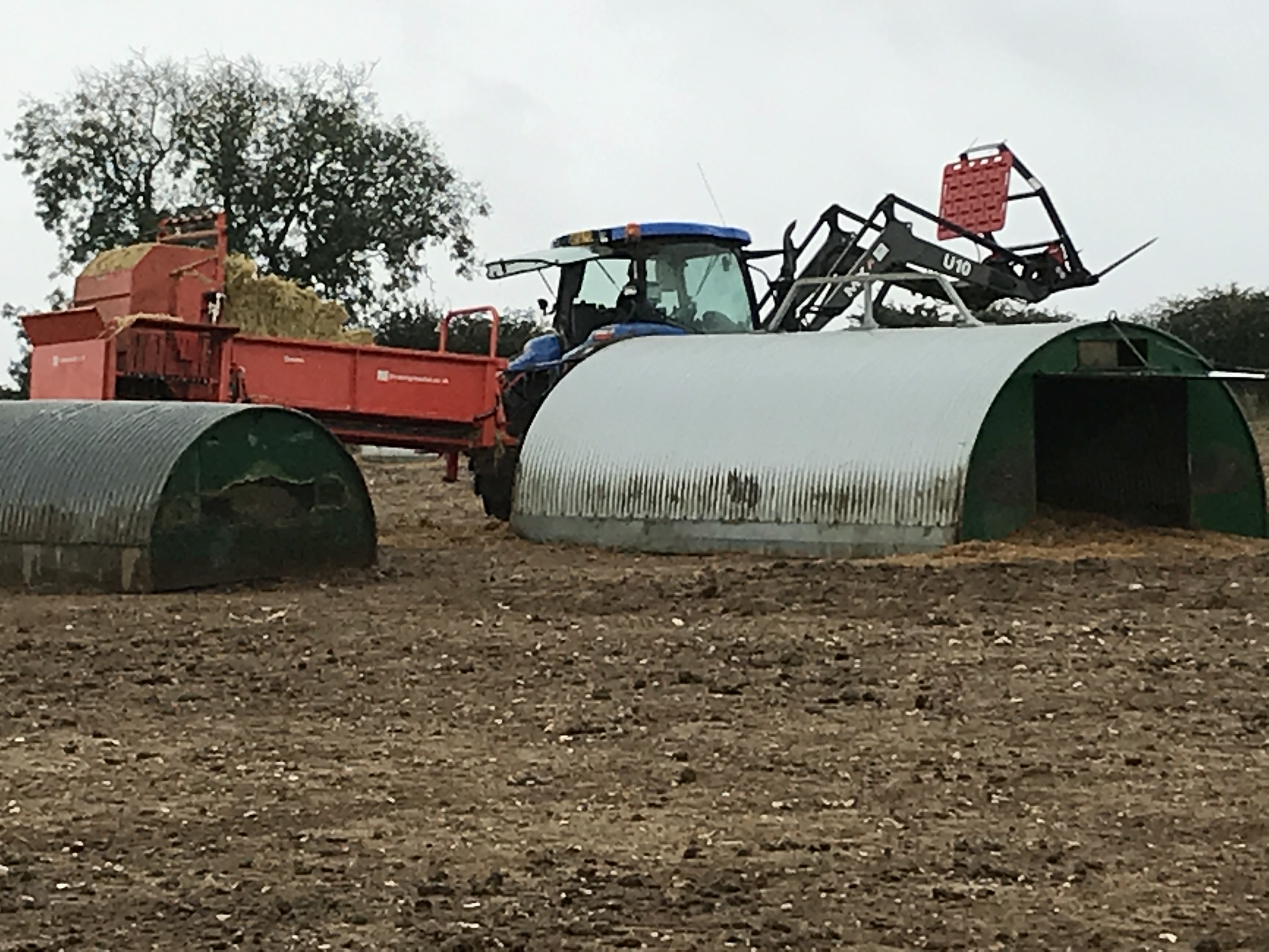 Current Straw Spreading Machinery Straw Spreader